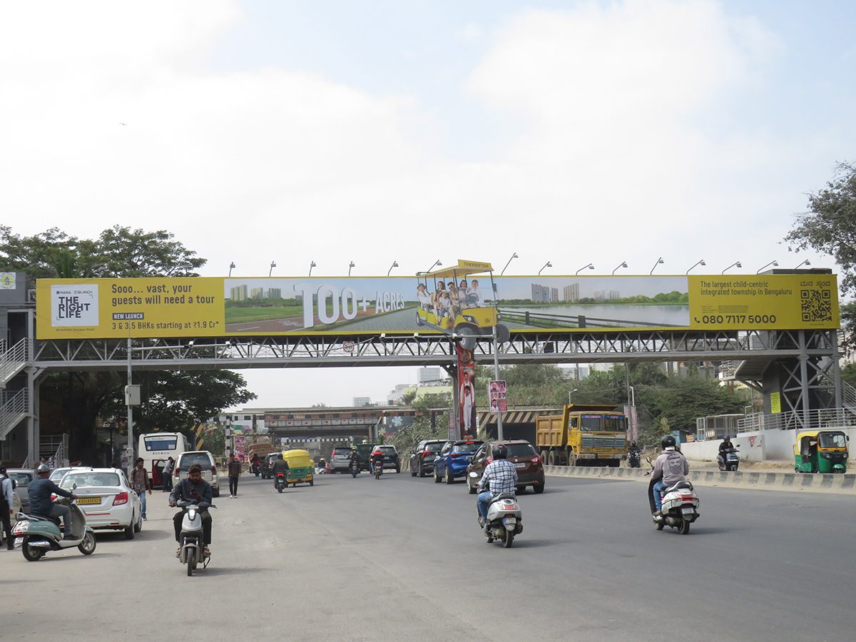 K.R. Puram Skywalk Towards Ulsoor MG Road - Mana Skanda