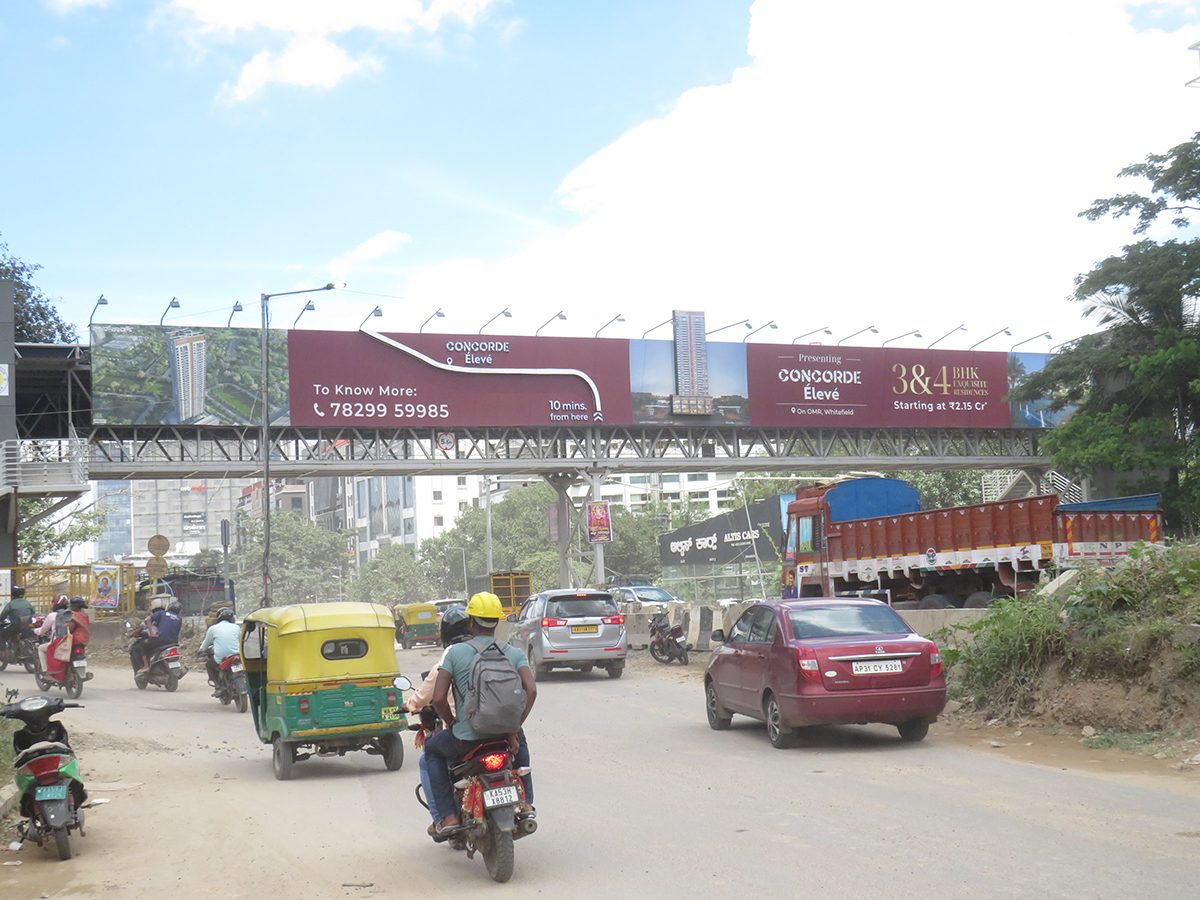 K.R. Puram Skywalk Towards Whitefield - Concorde Eleve