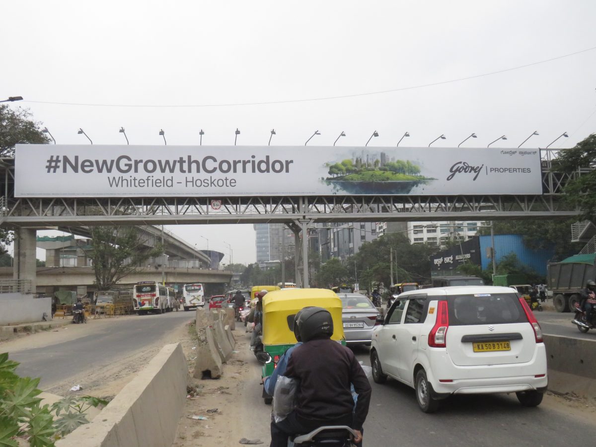 K.R. Puram Skywalk - Godrej New Growth Corridor